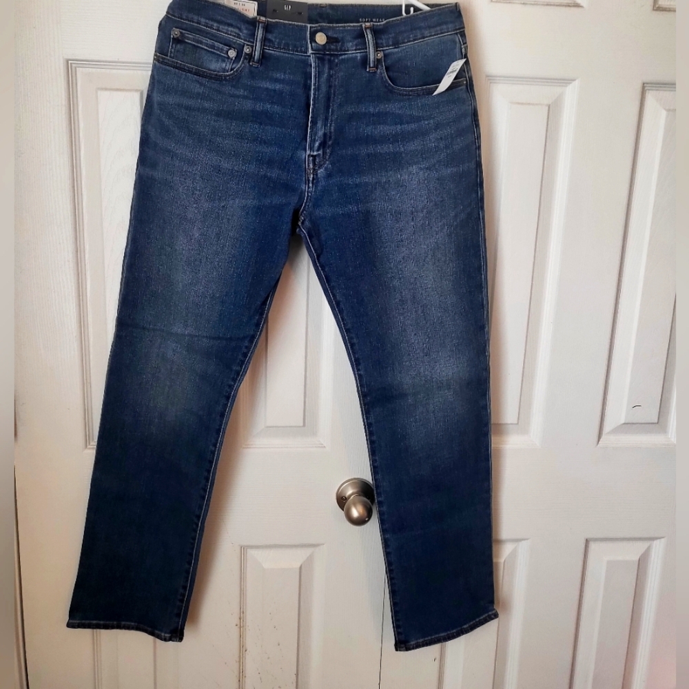 Straight leg software jeans